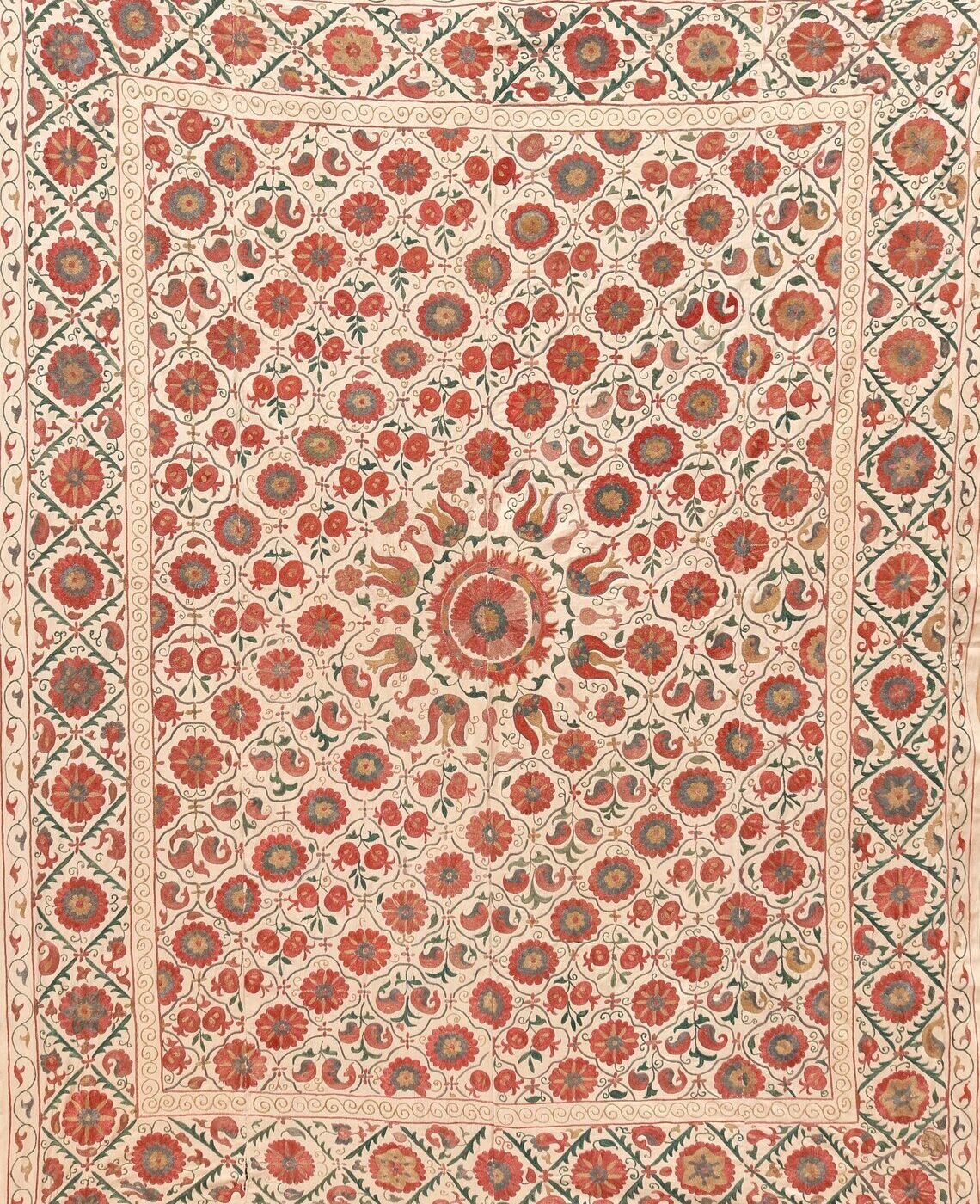 Silk Suzani Suzani Embroidery