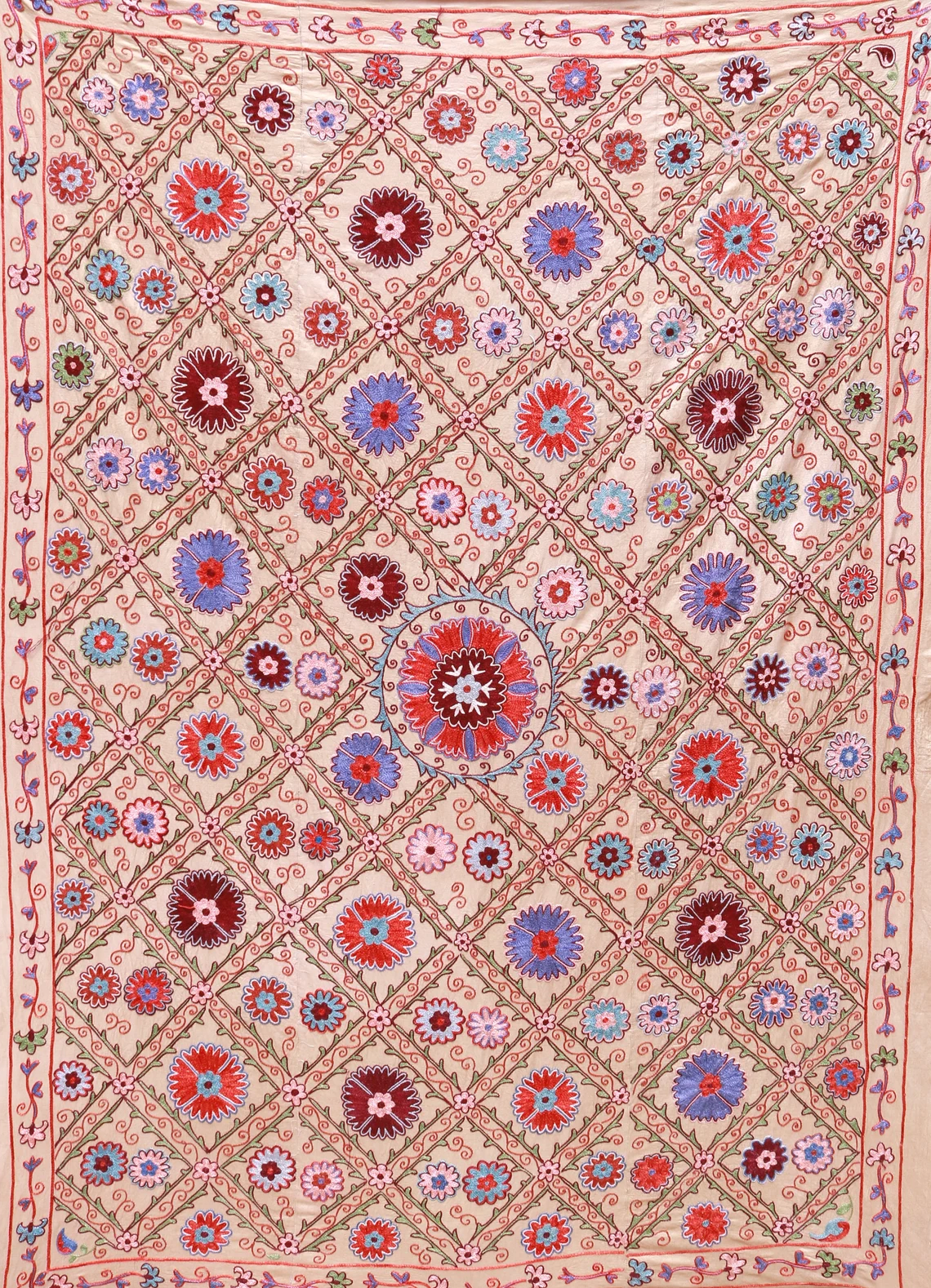 Suzani Embroidery Unique And Distinctive Handmade Suzani Minzifa Suzani