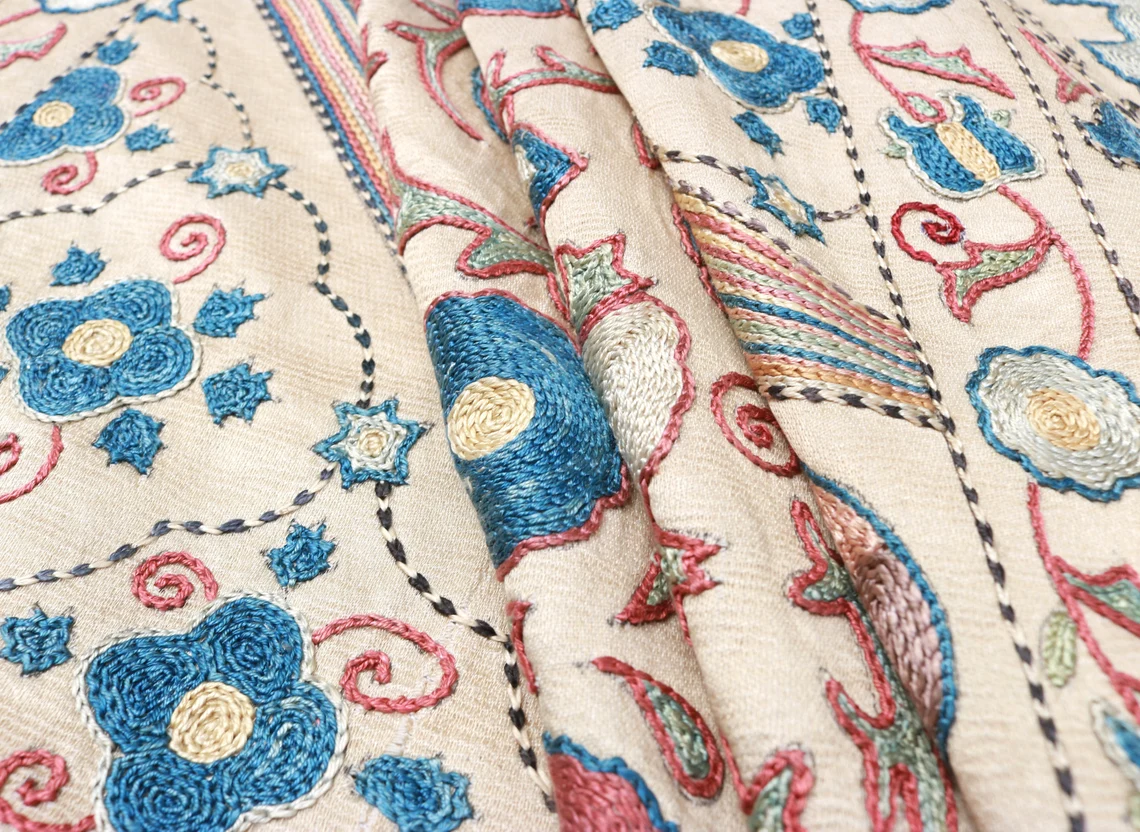 Uzbek Suzani Embroidery Unique And Distinctive Handmade Suzani 