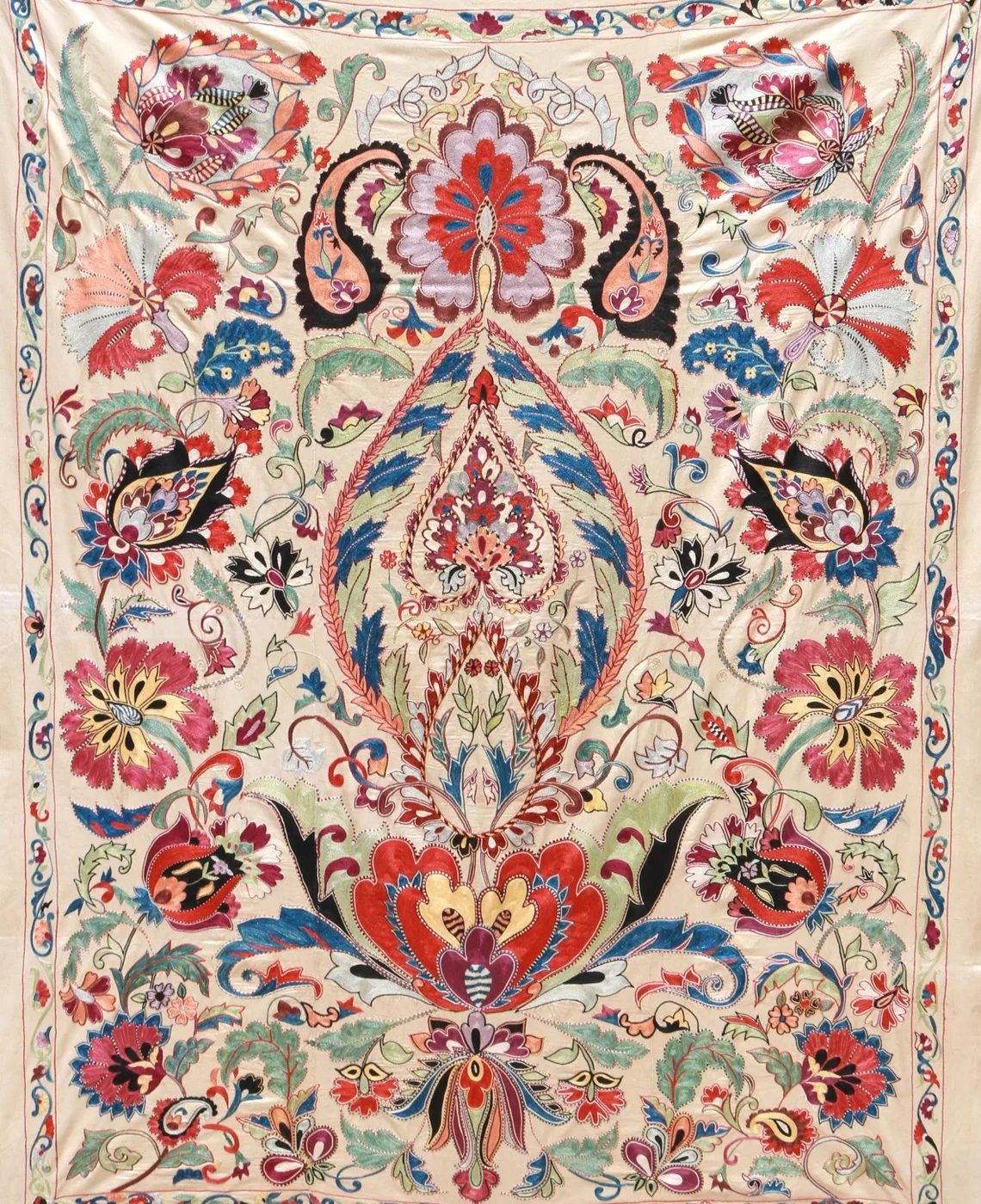 Suzani Embroidery Unique And Distinctive Handmade Suzani Minzifa Suzani