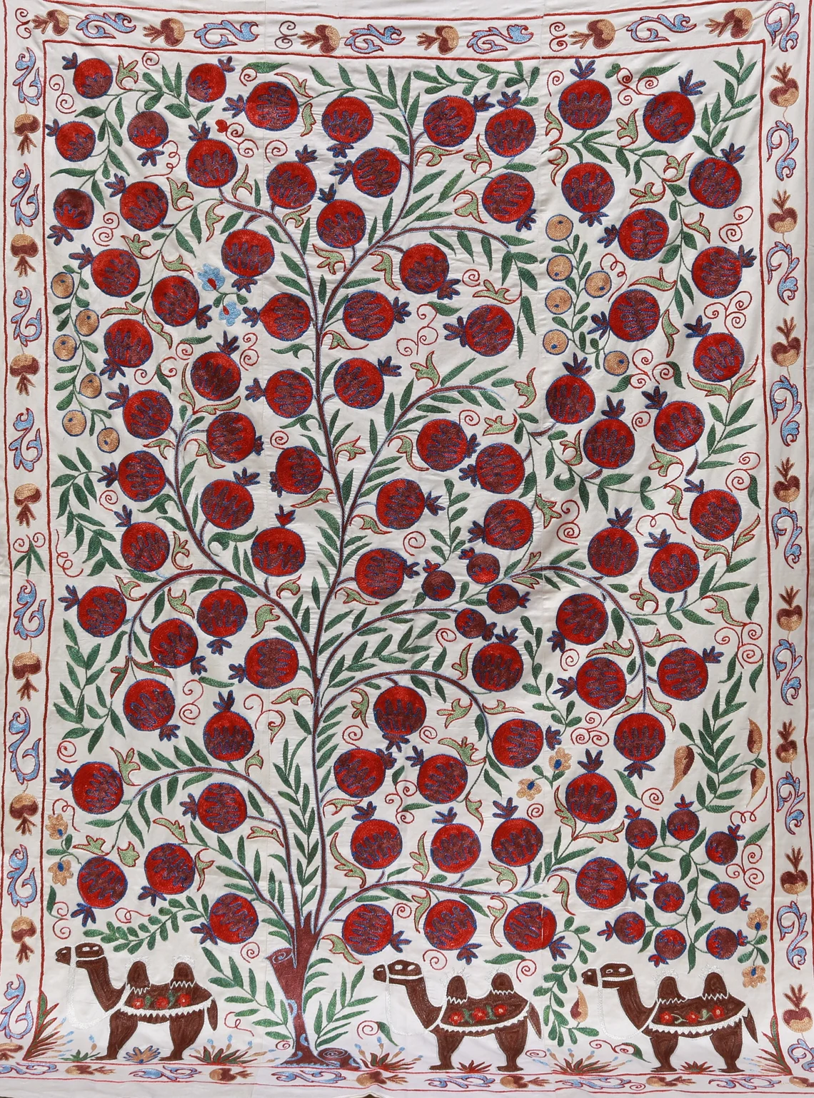 Silk Suzani Embroidery