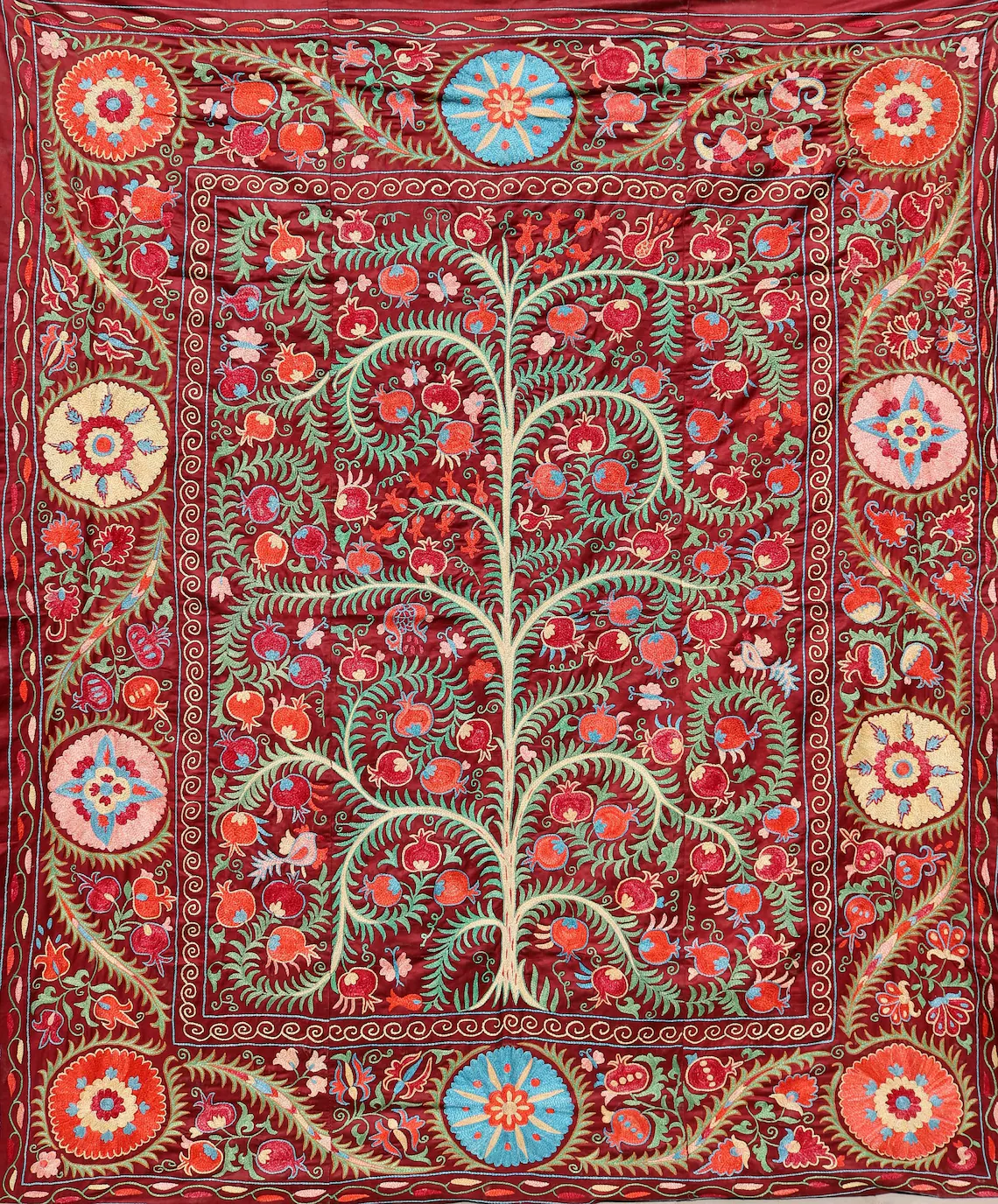 Suzani Embroidery Unique And Distinctive Handmade Suzani Minzifa Suzani