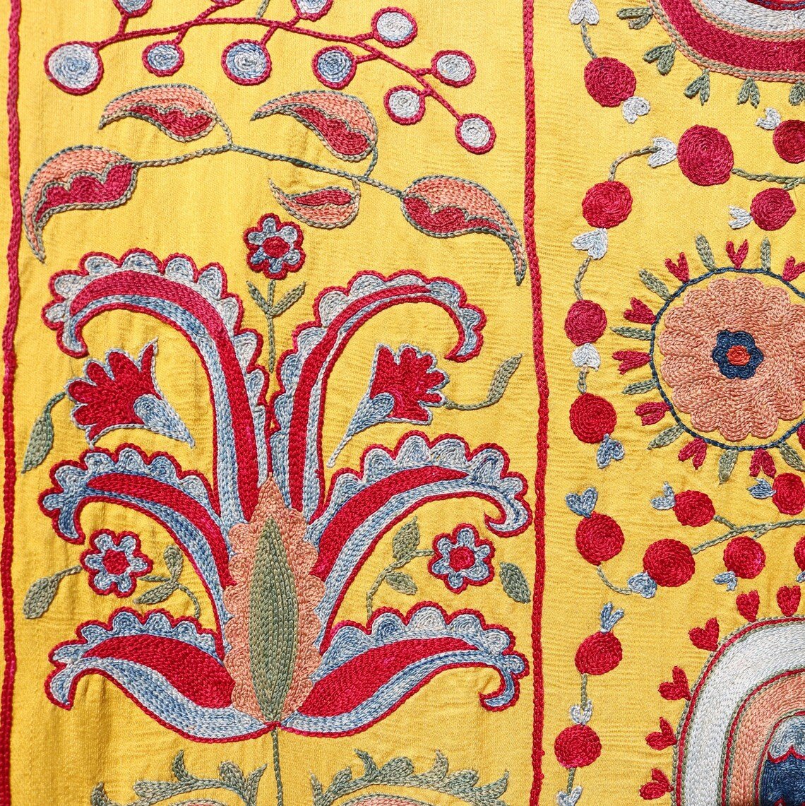 suzani wall hanging