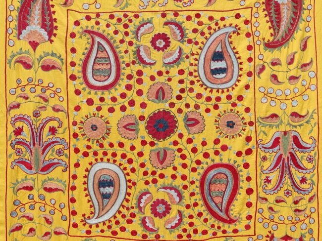 Silk Suzani Wall Hanging