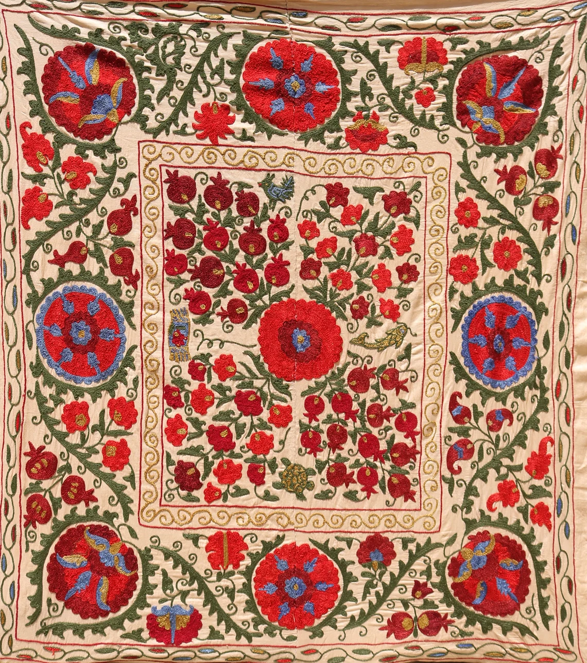 Silk Suzani Embroider