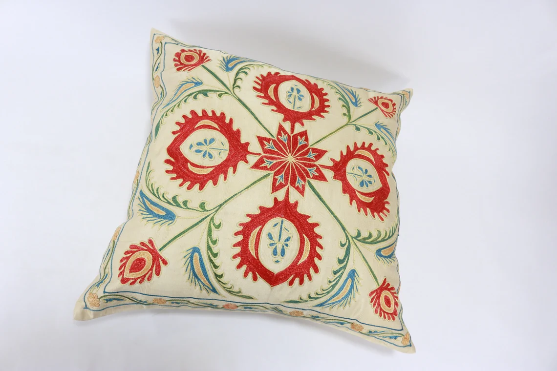 Suzani Pillow Cover