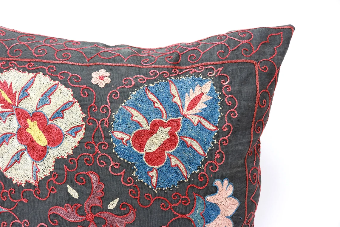 suzani pillowcase