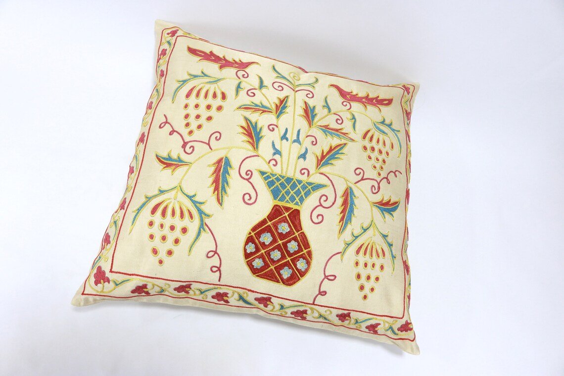 Suzani Cushion Cover