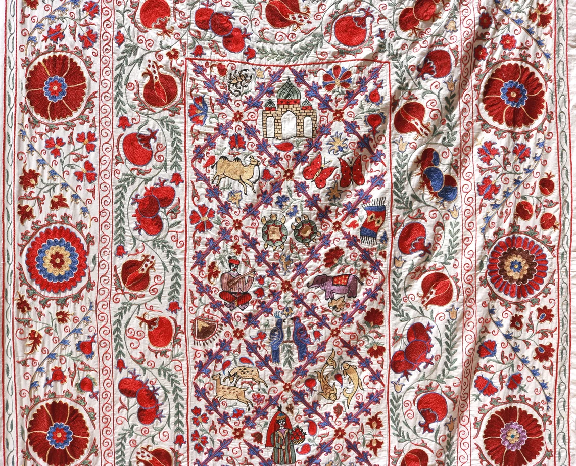 Suzani embroidery