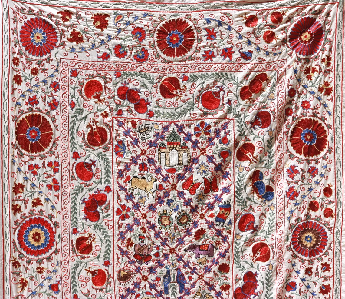 Suzani embroidery