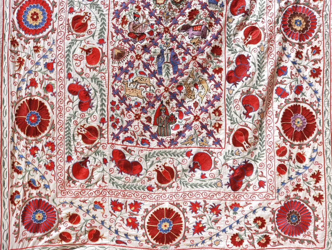 Suzani embroidery