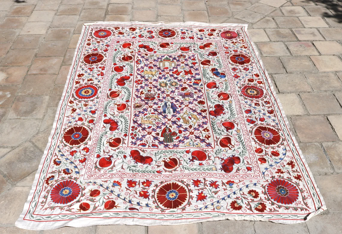 Suzani embroidery