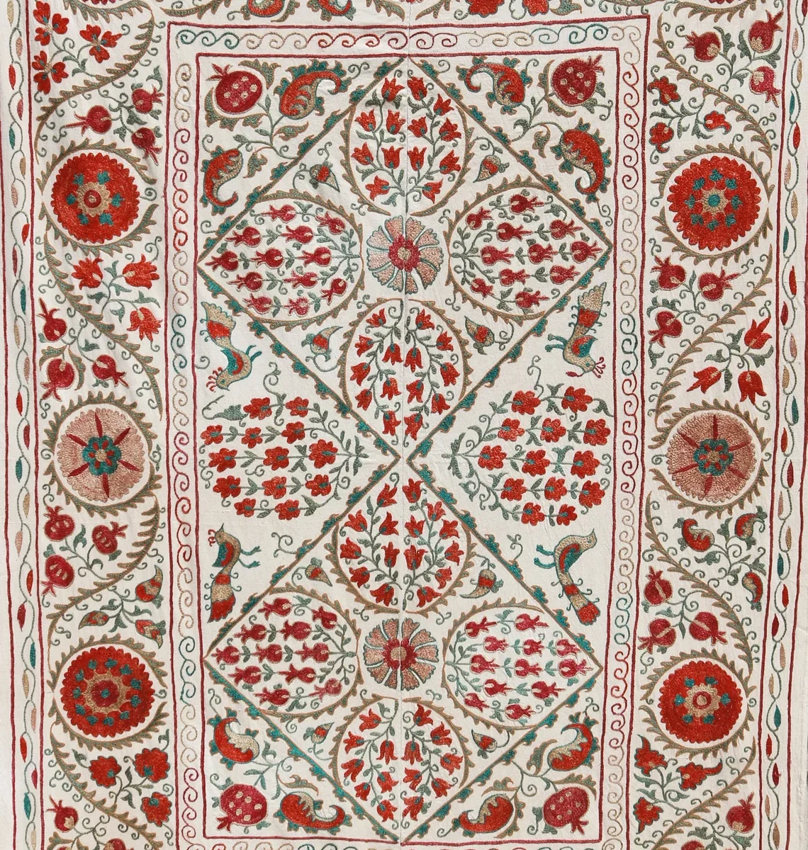 Uzbek Suzani Embroidery.