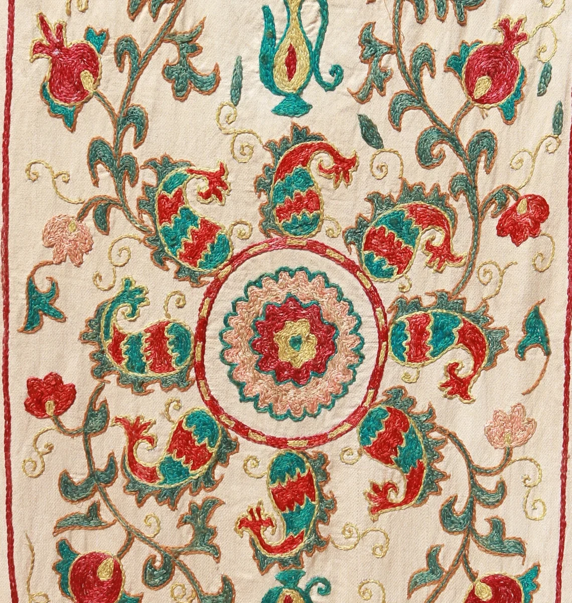 Silk Suzani Embroidery