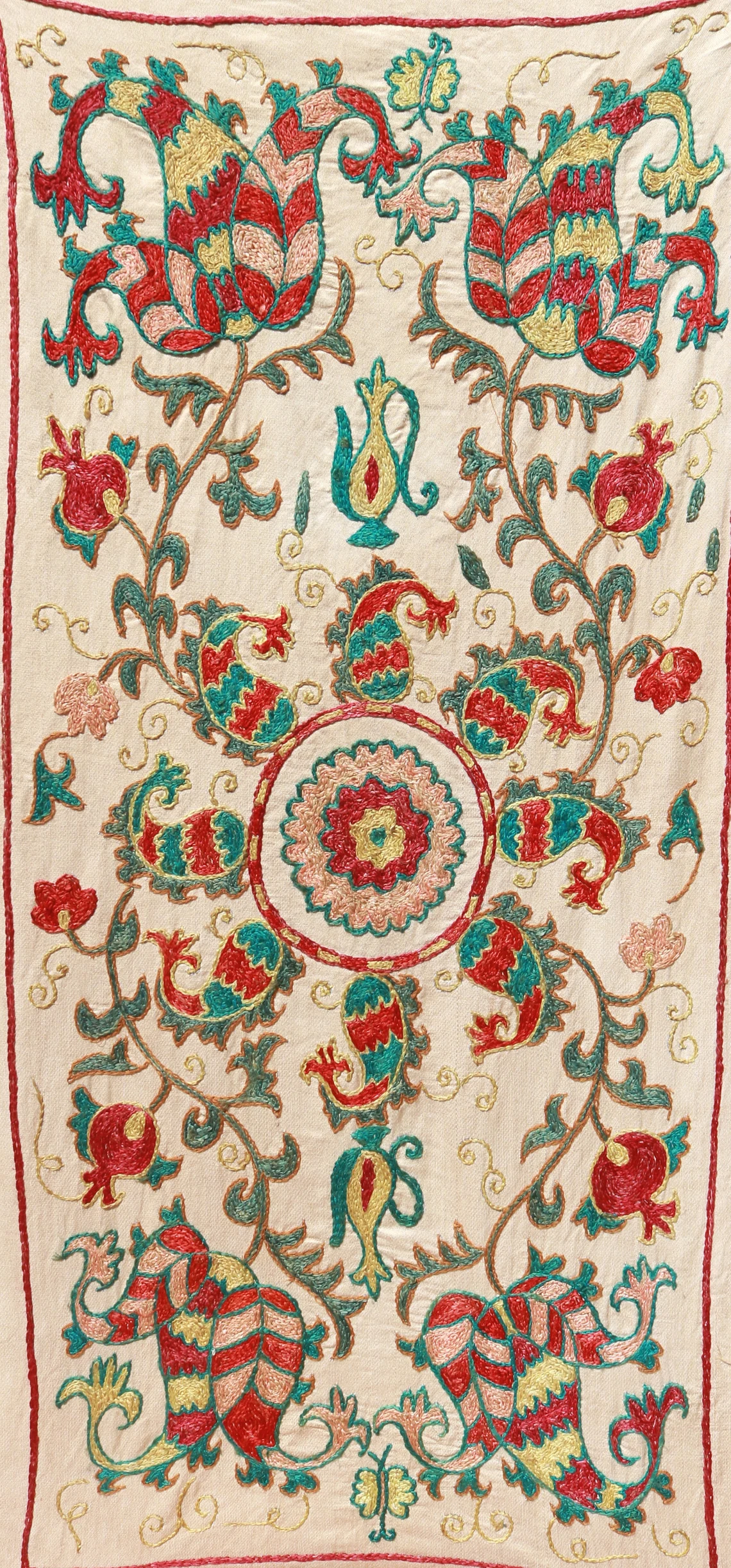 Silk Suzani Embroidery