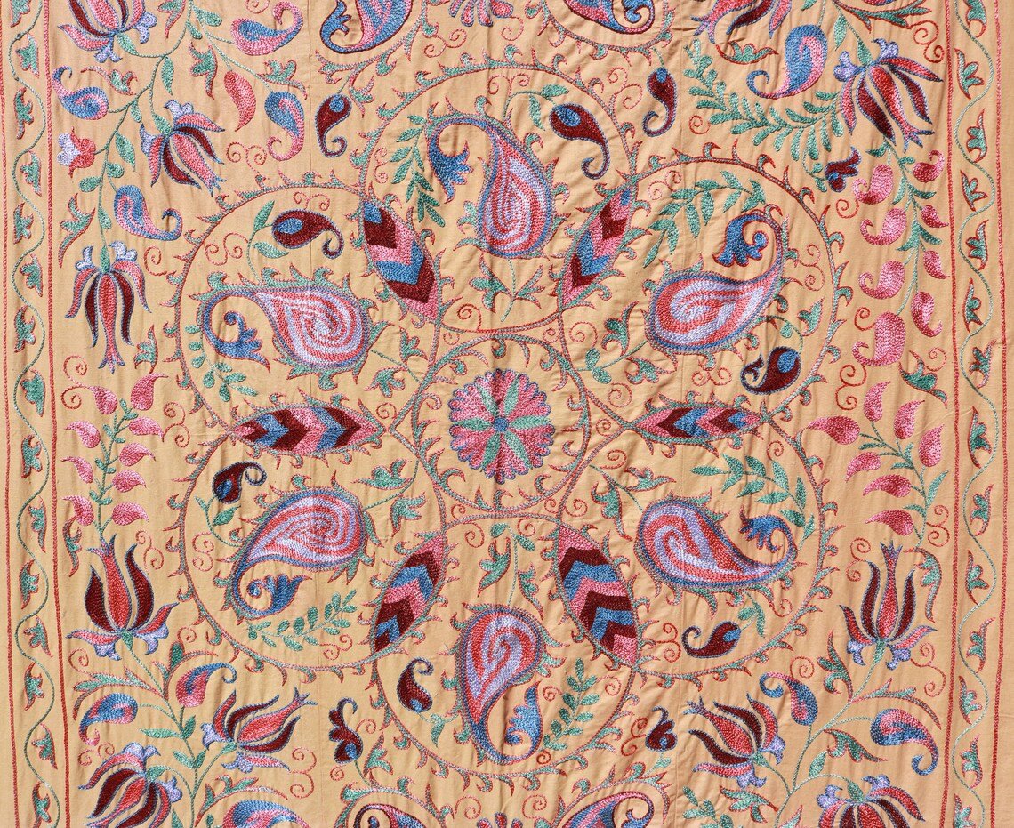 Uzbek Suzani Embroidery