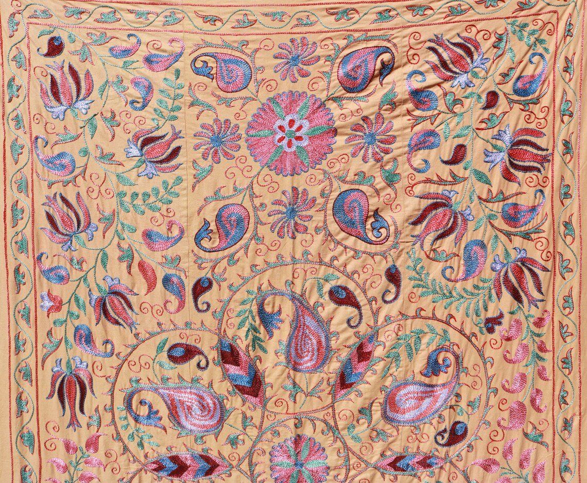 Uzbek Suzani Embroidery