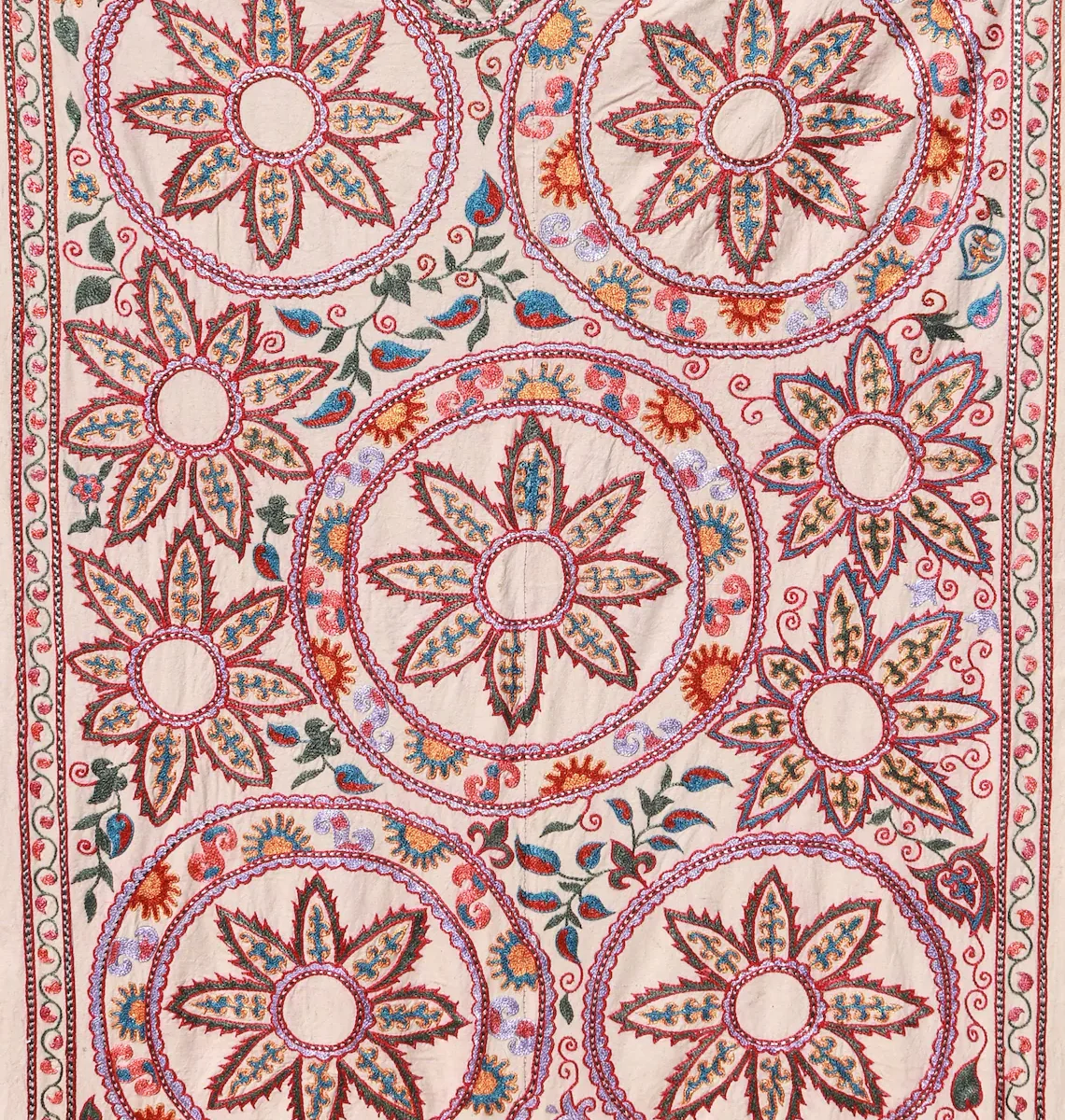 Silk Suzani Embroidery