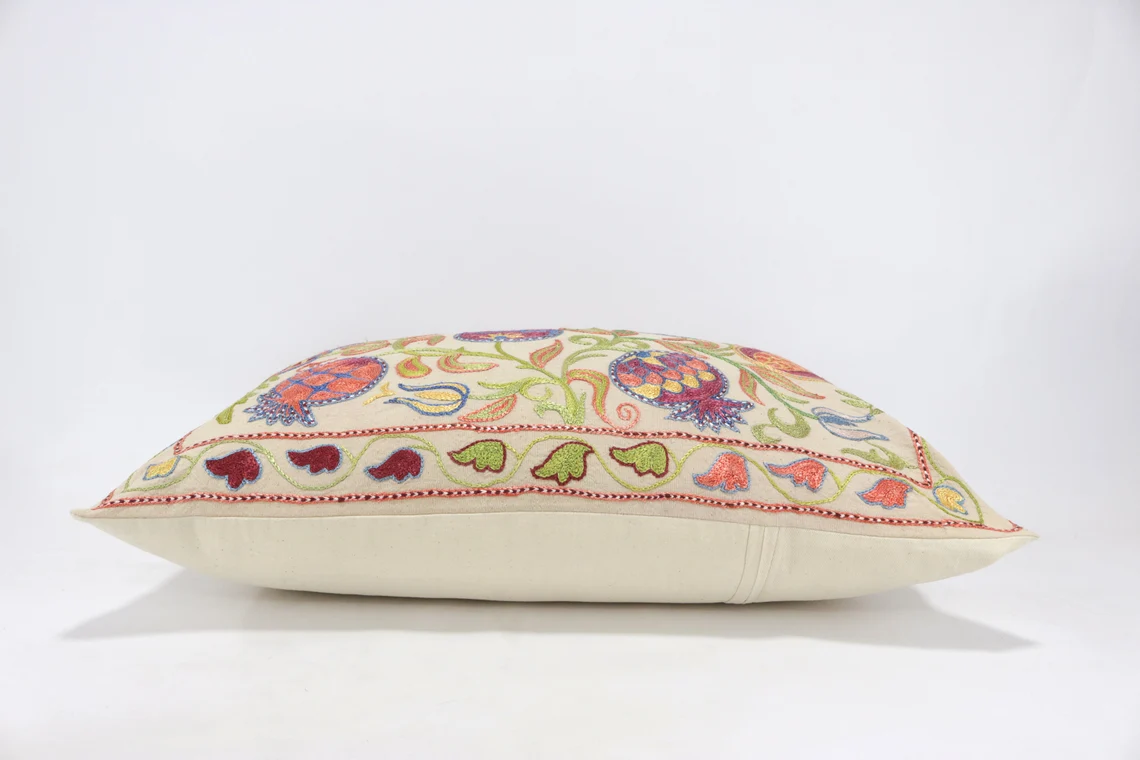 suzani pillow cover