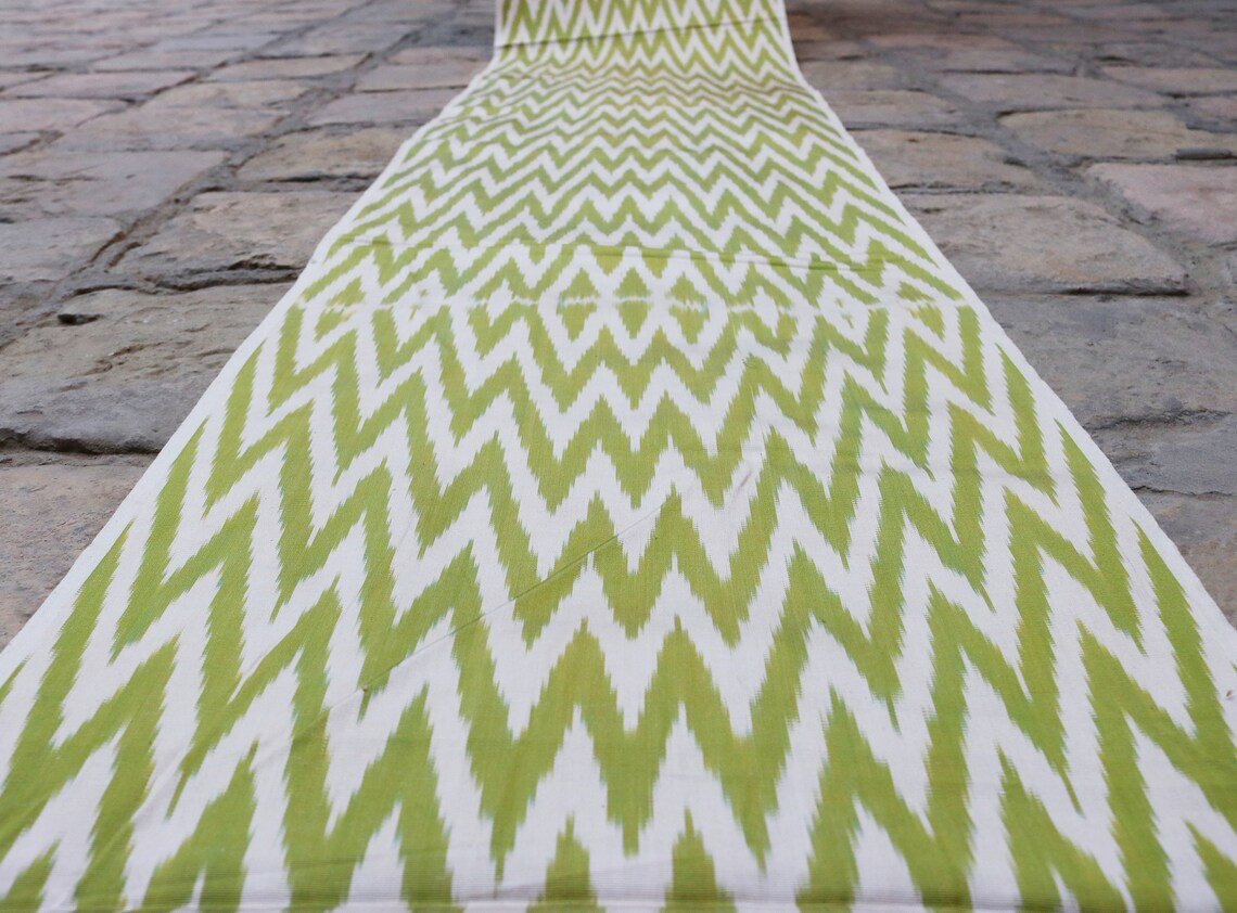 uzbek ikat fabric