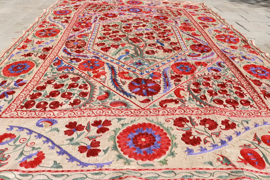 suzani embroidery