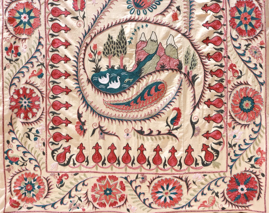 suzani embroidery