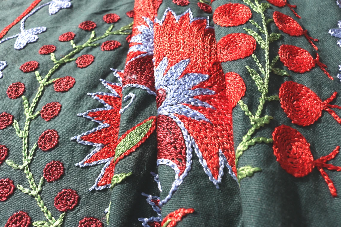 suzani embroidery