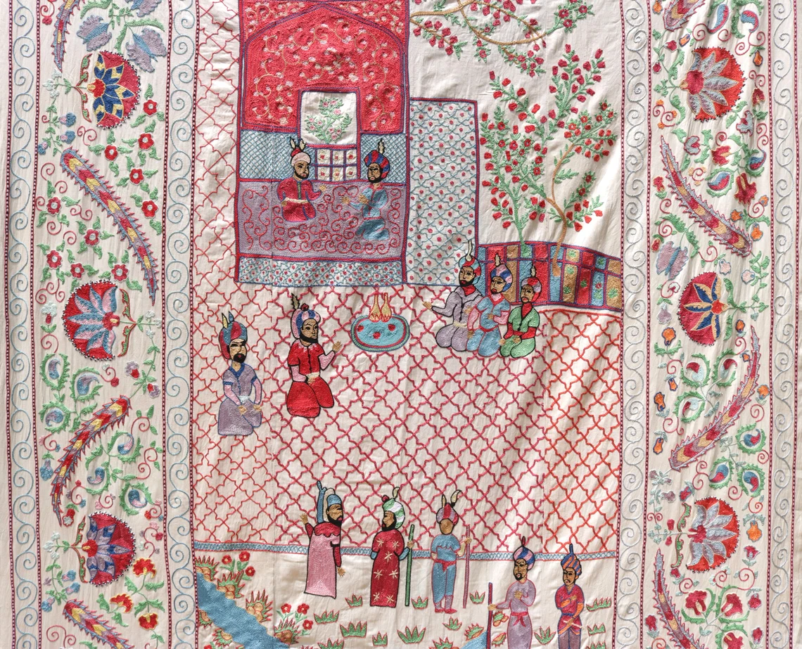 suzani embroidery