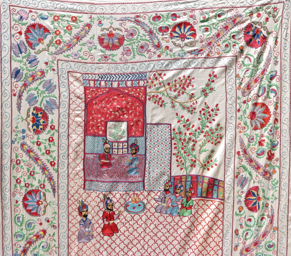 suzani embroidery