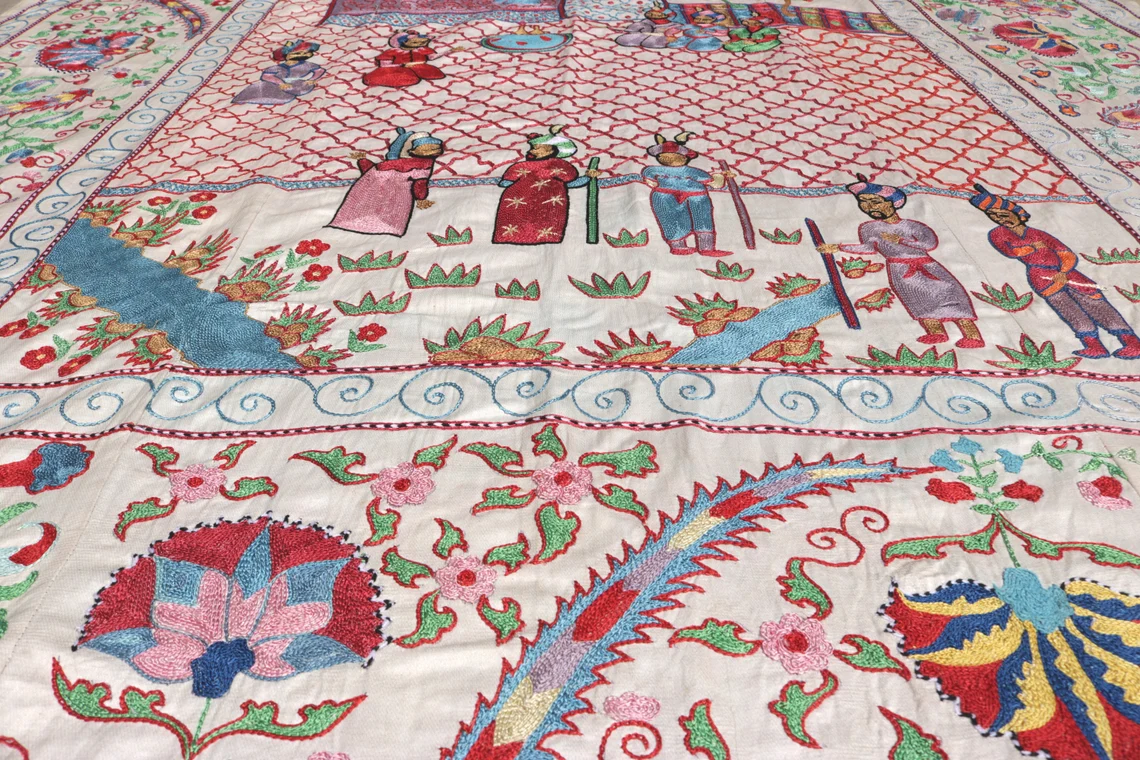 suzani embroidery