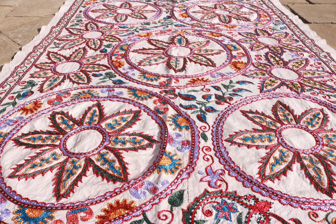 Suzani Embroidery. Unique and Distinctive Handmade Suzani