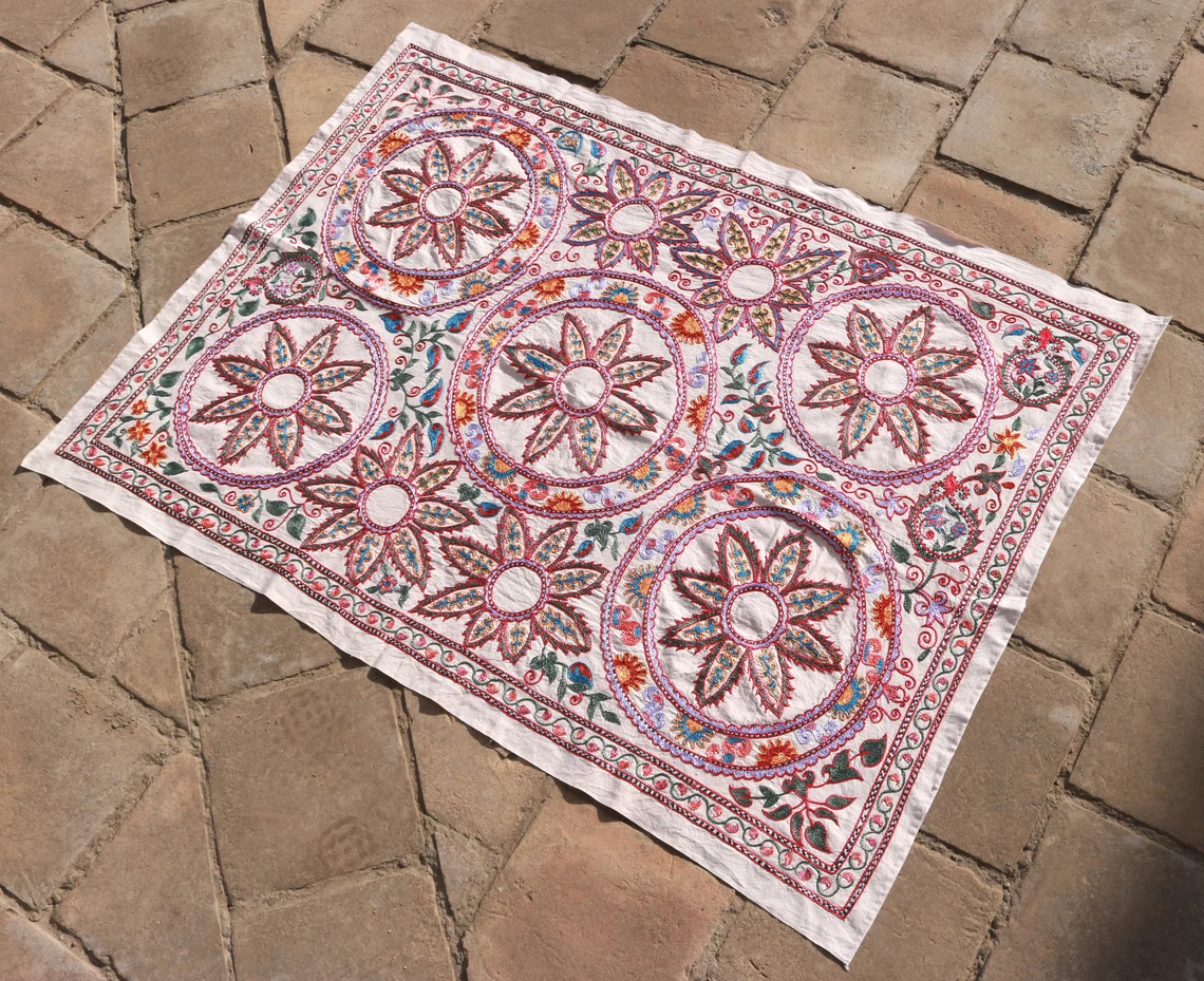 Suzani Embroidery. Unique and Distinctive Handmade Suzani