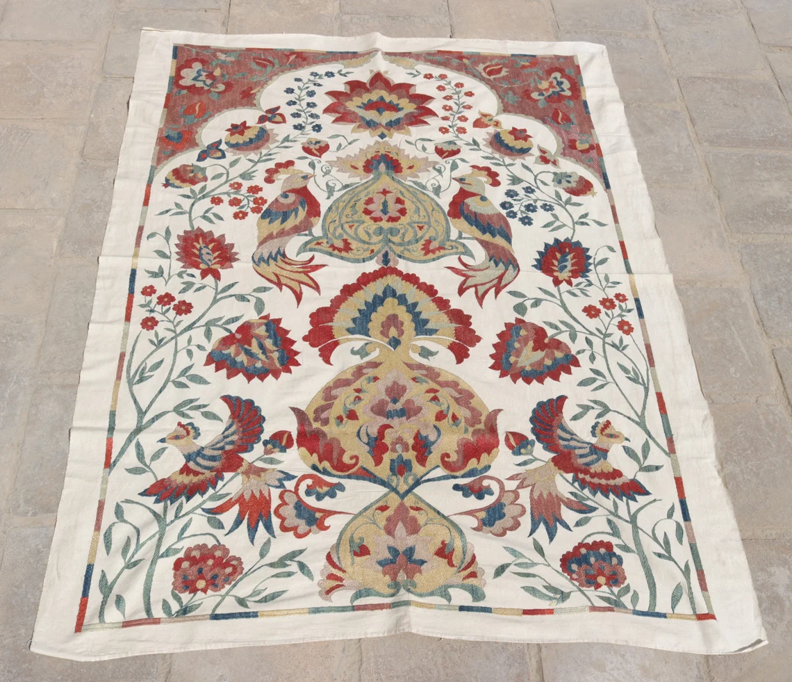 Suzani Embroidery. Unique and Distinctive Handmade Suzani