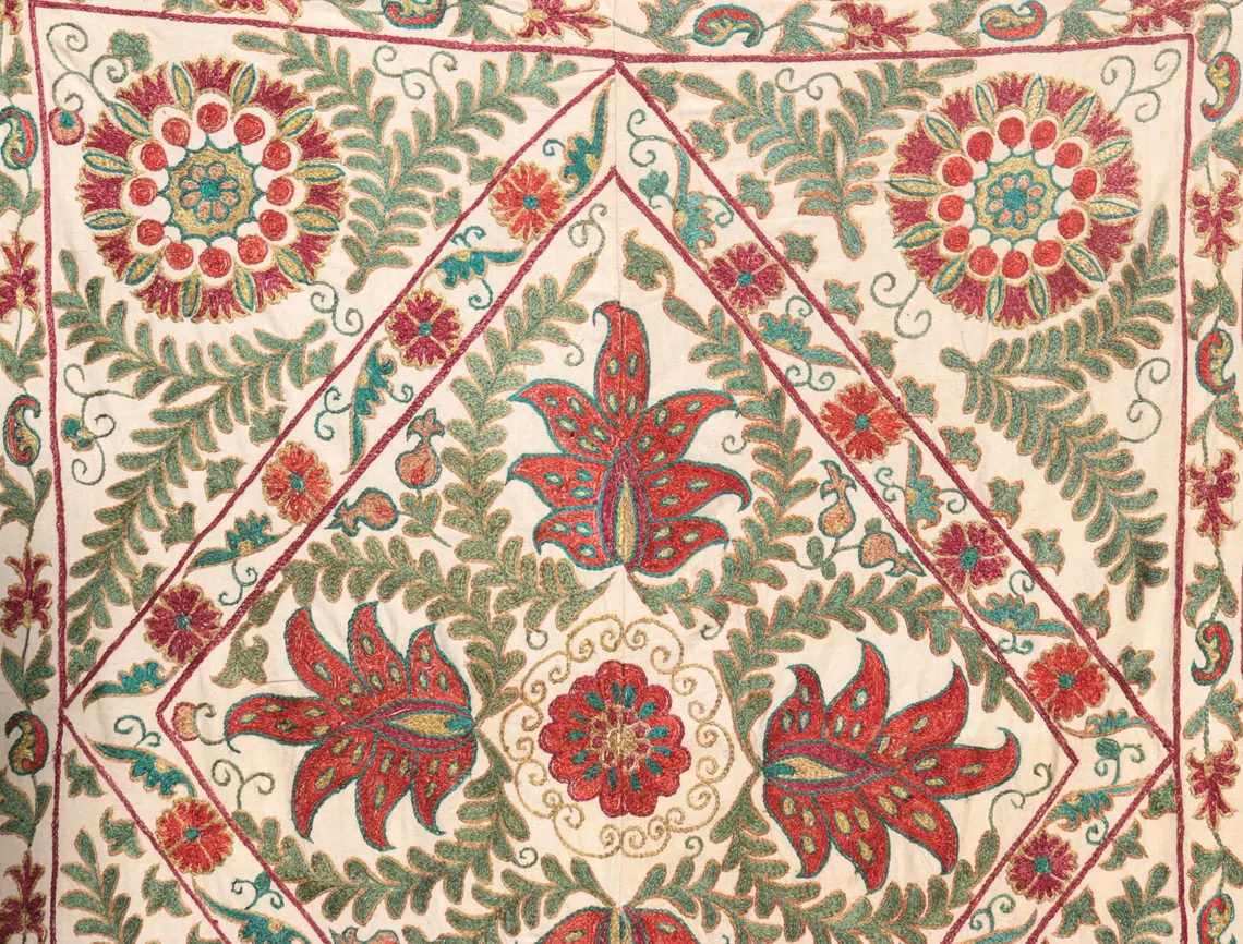 Suzani Embroidery. Unique and Distinctive Handmade Suzani