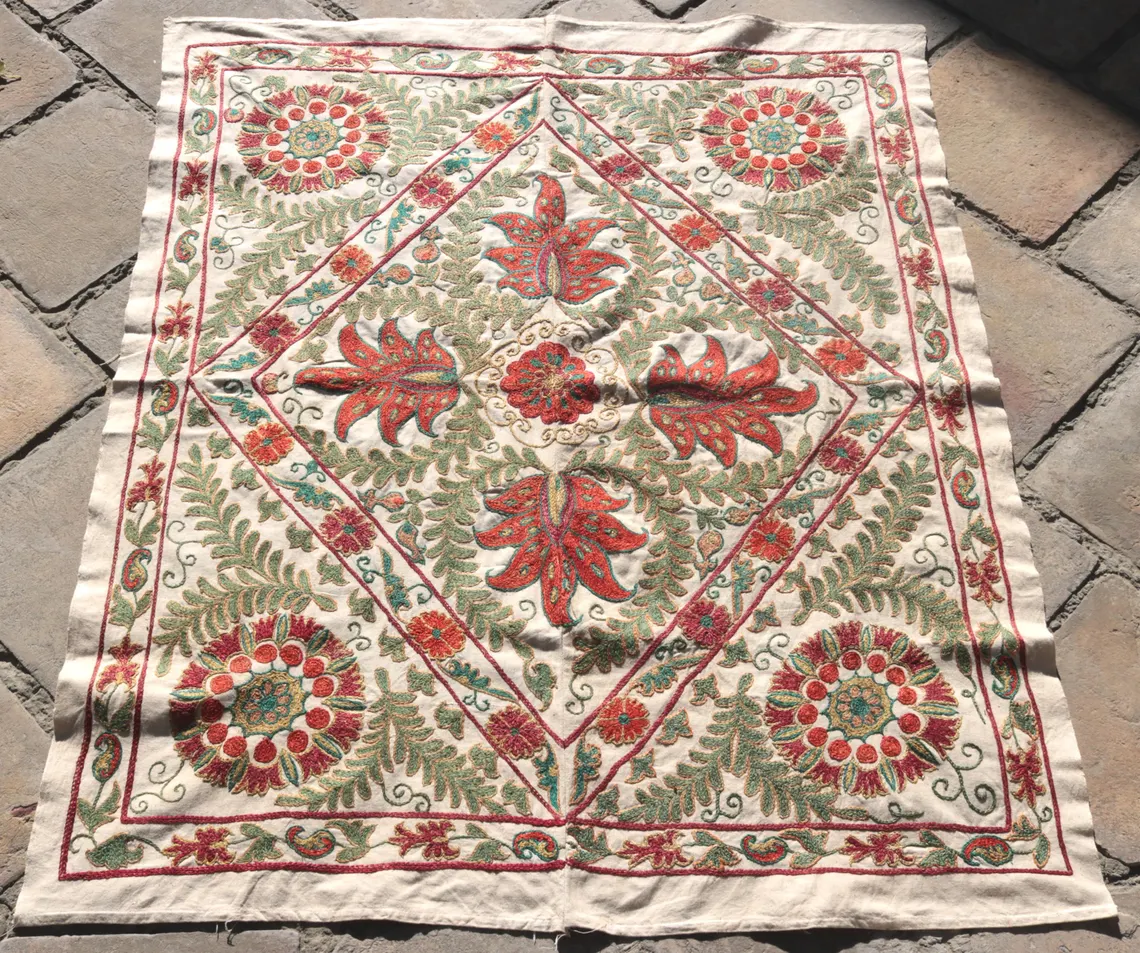 Suzani Embroidery. Unique and Distinctive Handmade Suzani
