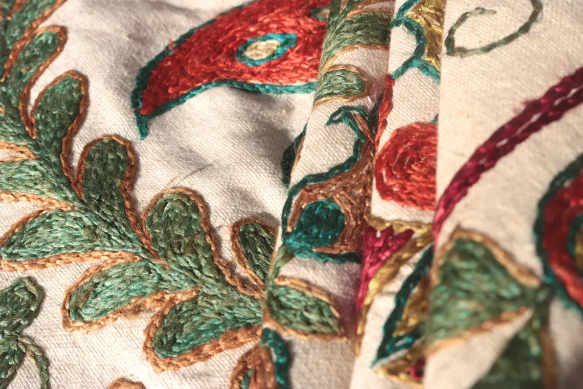 Suzani Embroidery. Unique and Distinctive Handmade Suzani