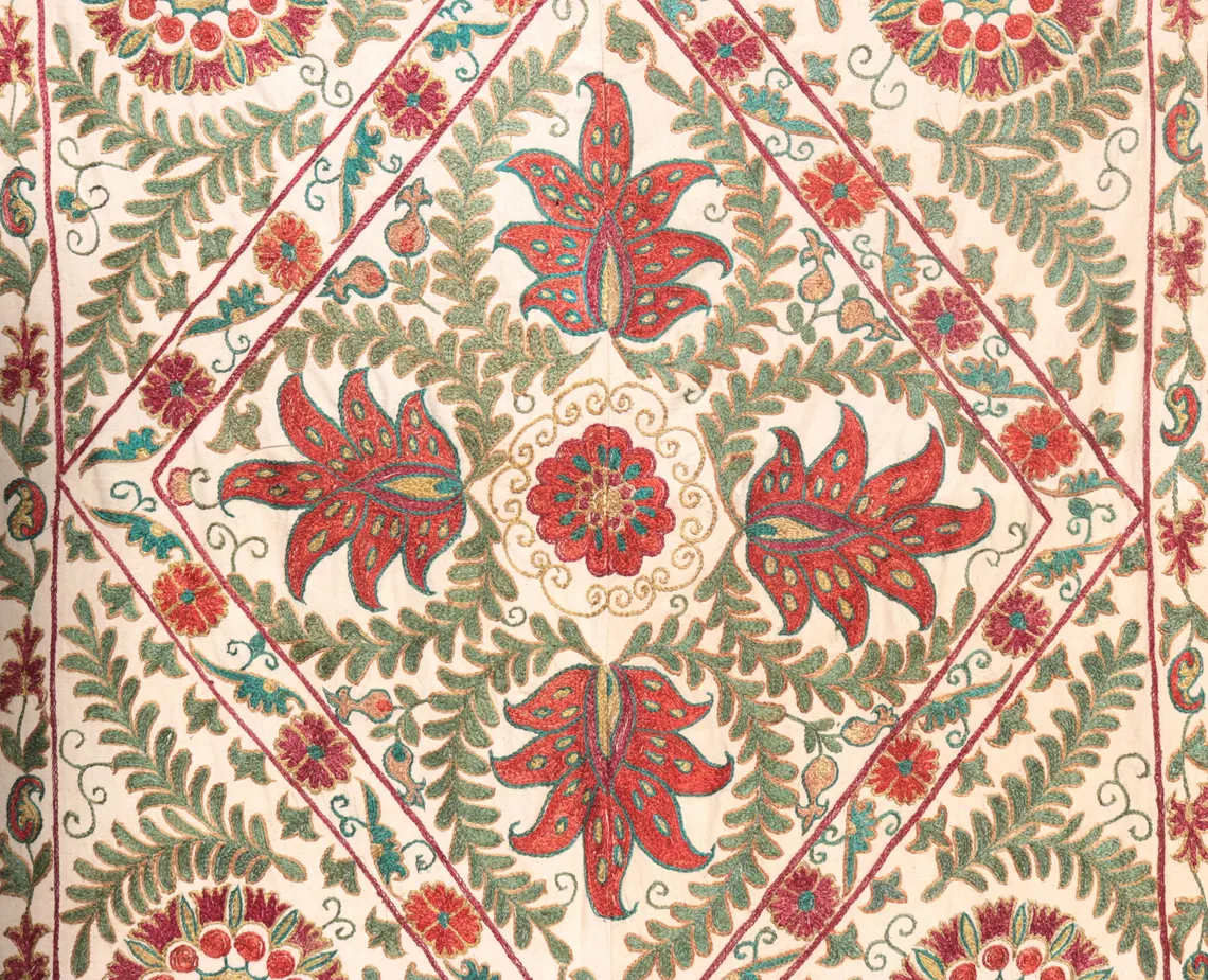Suzani Embroidery. Unique and Distinctive Handmade Suzani