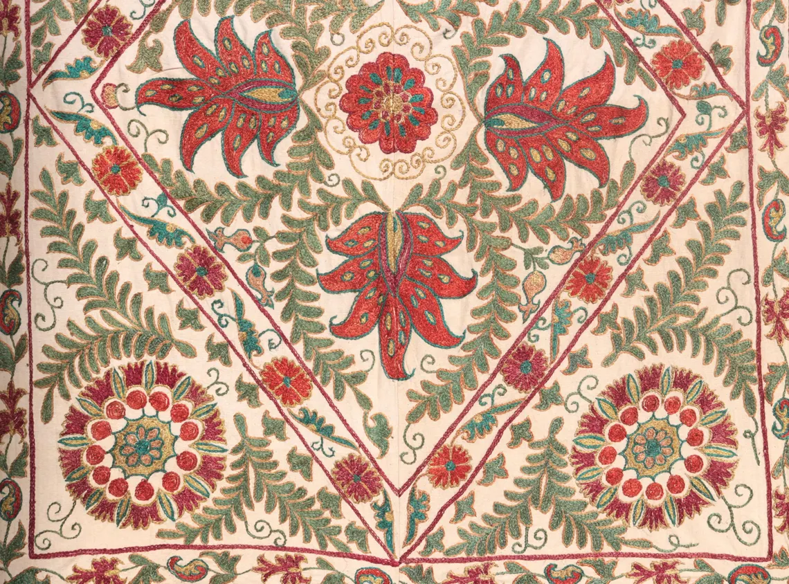 Suzani Embroidery. Unique and Distinctive Handmade Suzani