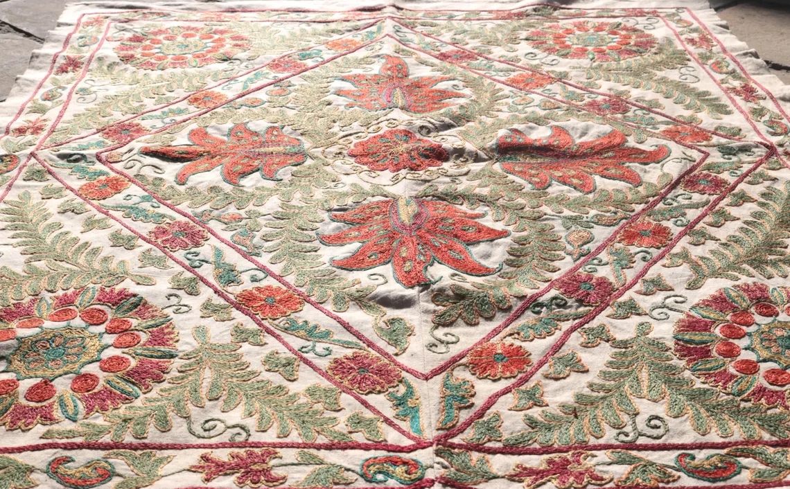 Suzani Embroidery. Unique and Distinctive Handmade Suzani