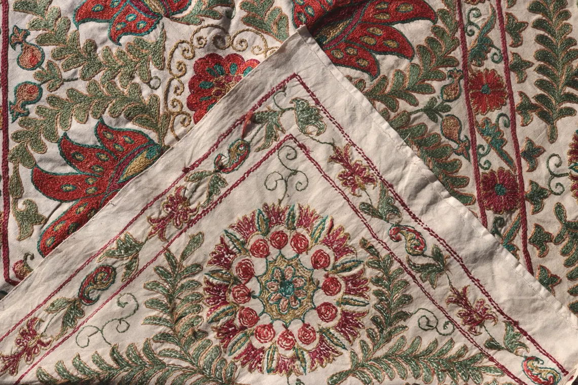Suzani Embroidery. Unique and Distinctive Handmade Suzani