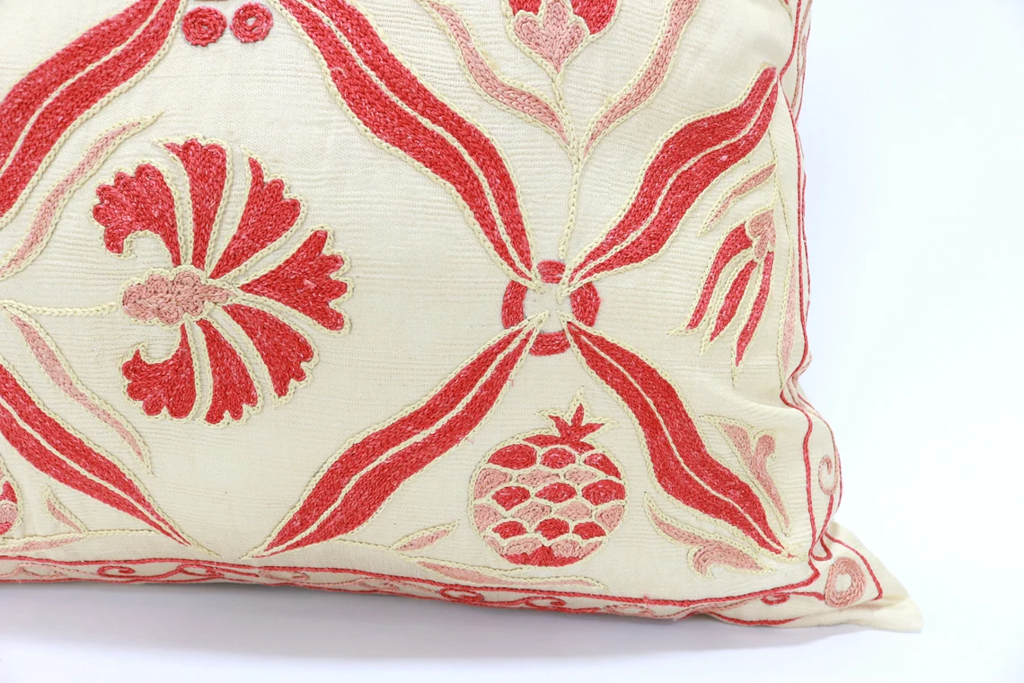 suzani pillowcase