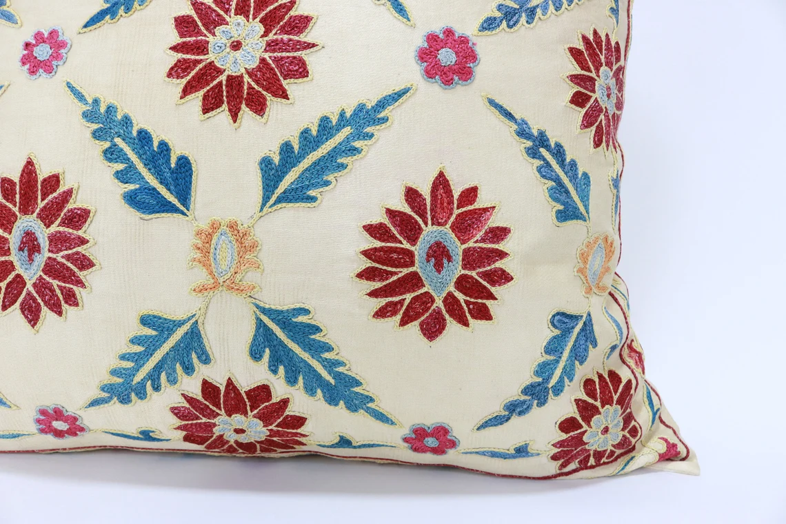 suzani pillowcase