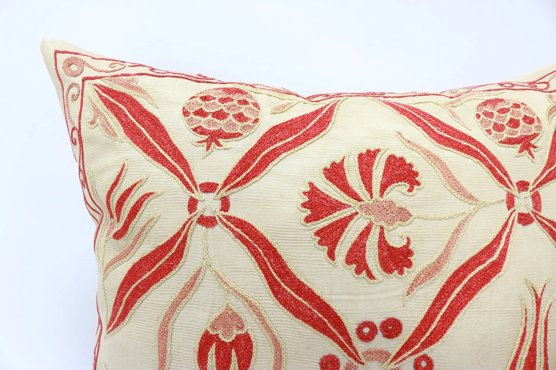 suzani pillowcase