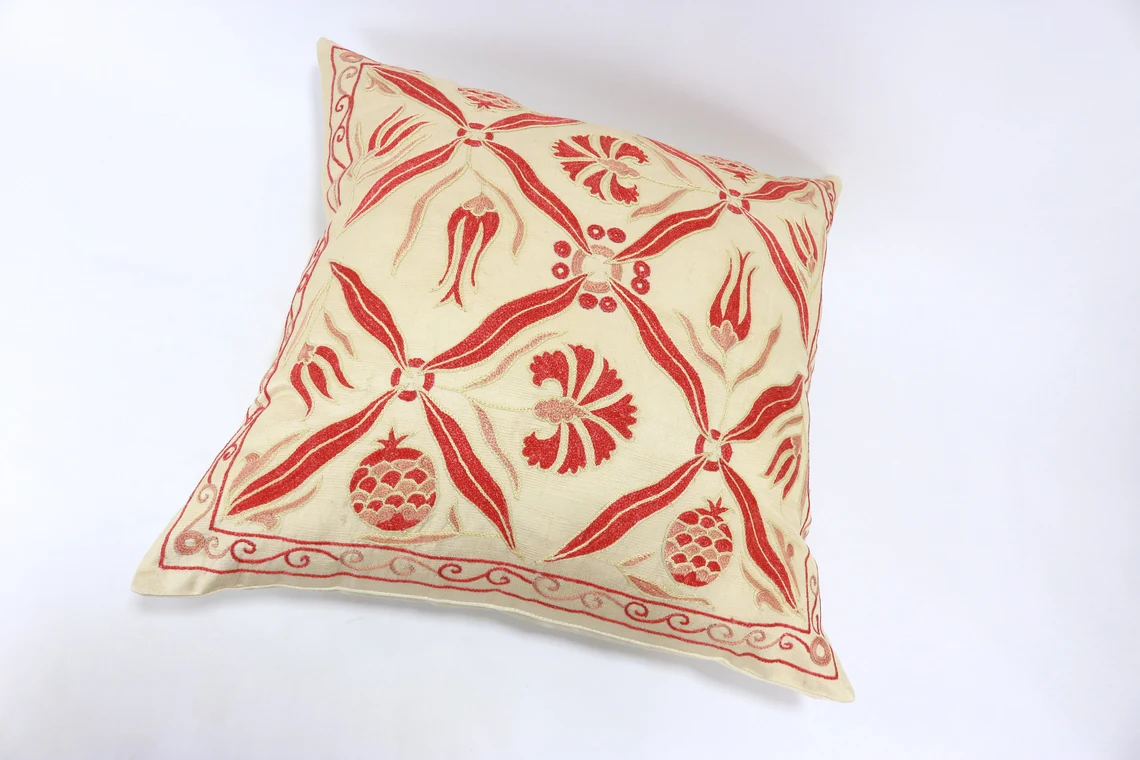 suzani pillowcase