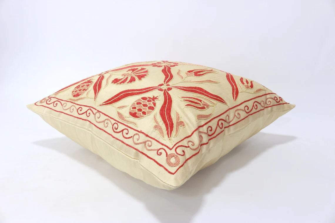 suzani pillowcase