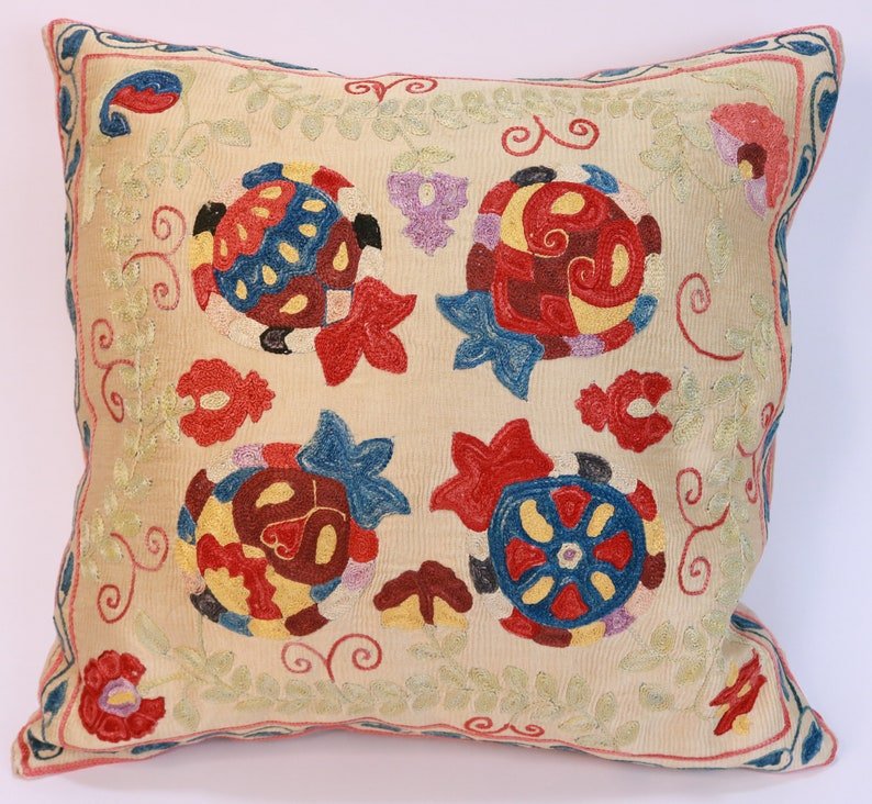 suzani pillowcase