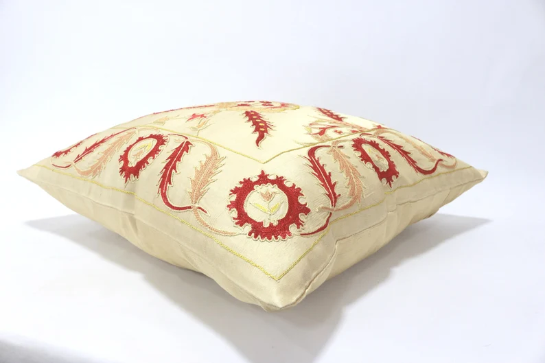 suzani pillowcase