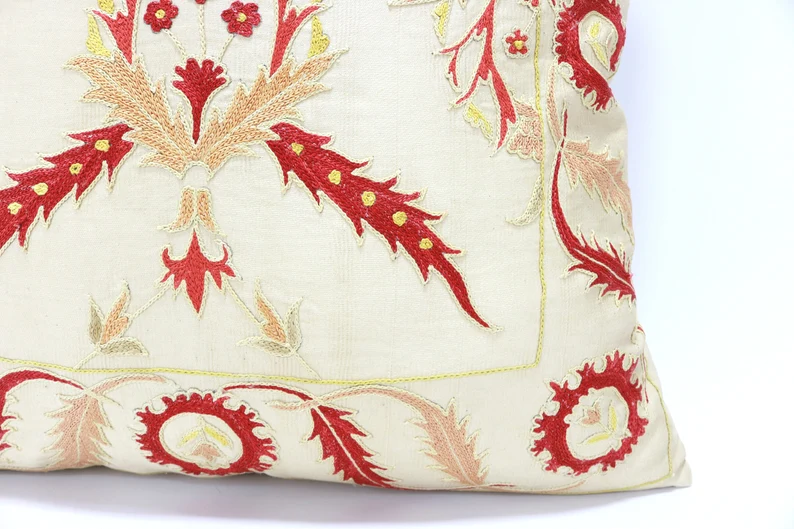 suzani pillowcase