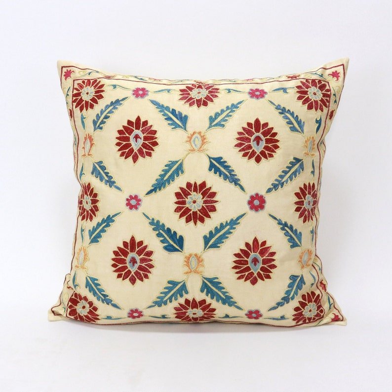 suzani pillowcase