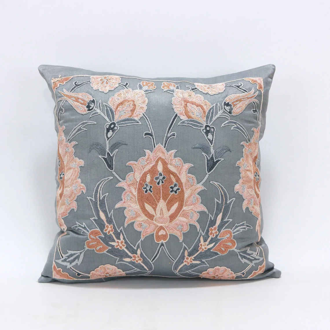 Suzani Pillow Uzbek hand embroidery Suzani Throw Pillow, Suzani Cushion Cover Suzani Pillow Cover Hand Embroidery Pillow Best Sale